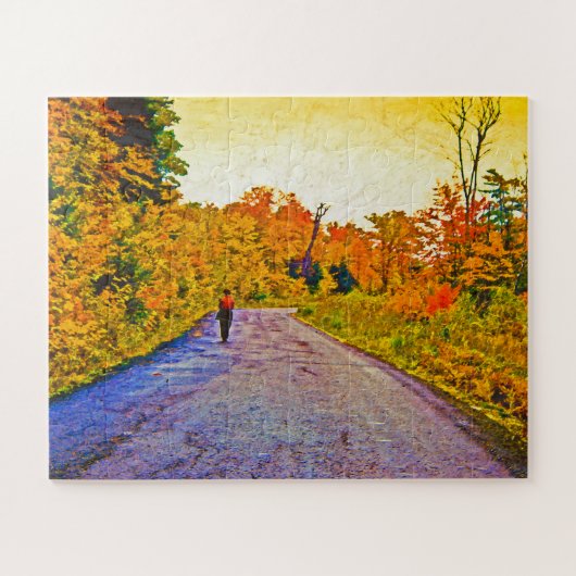 Puzzle Promenade d'automne (Horizontal)