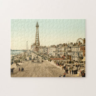 Puzzle Promenade de Blackpool, Lancashire, Angleterre