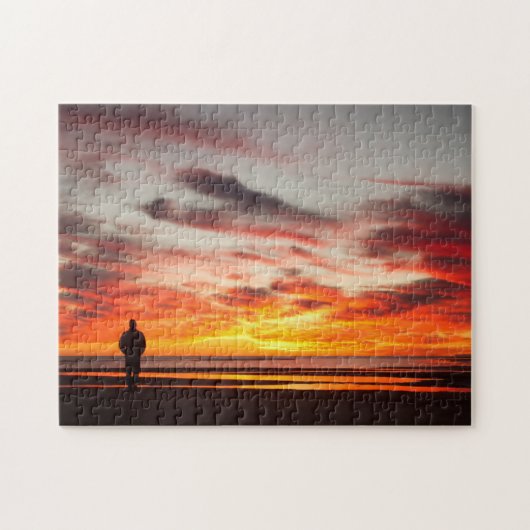 Puzzle Promenade de coucher du soleil (Horizontal)