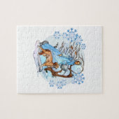 Puzzle Promenade d'hiver (Horizontal)