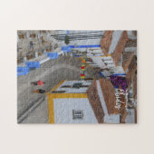 Puzzle Promenade matinale dans le travail-Obidos Le vrai  (Horizontal)