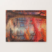 Puzzle Promenade paisible Parc d'Automne Beaux Art (Horizontal)