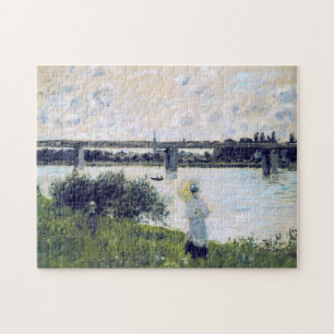 Puzzle Promenade près du Pont d'Argenteuil Monet Beaux-A