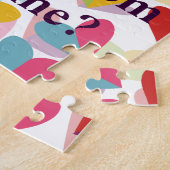Puzzle Proposal Coeurs colorés Design graphique (Côté)
