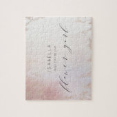 Puzzle Proposition de Fleur à huile glacée rose Ombre (Vertical)