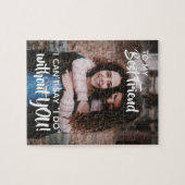 Puzzle Proposition de la meilleure amie Bridesmaid Person (Horizontal)