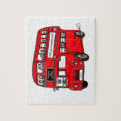 Puzzle Proposition de Mariage de bus Red Double Decker Lo (Vertical)