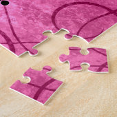 Puzzle Proposition de mariage rose (Côté)