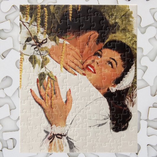 Puzzle Proposition de mariage vintage, Amour et Romance