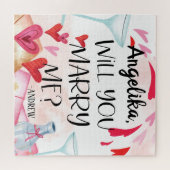 Puzzle Proposition de marriage | You Marry Me ? Custom (Horizontal)