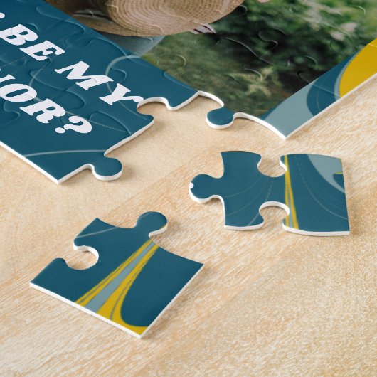 Puzzle Proposition d'honneur avec photo Marbre Abstrait (Côté)