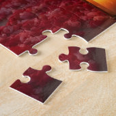 Puzzle Proposition romantique de plage au coucher du sole (Côté)