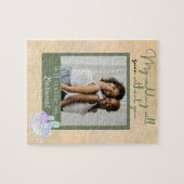 Puzzle Proposition vintage Sage Bridesmaid (Horizontal)
