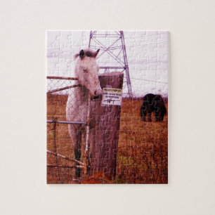 Puzzle Propriété privée lavender Horse