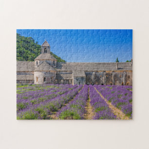 Puzzle Provence, France.Monastère sénanque.