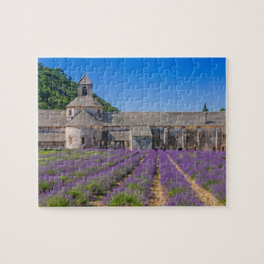 Puzzle Provence, France.Monastère sénanque. (Horizontal)