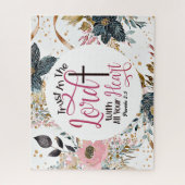 Puzzle Proverbes 3:5 Confiance dans le Seigneur Bible Ver (Vertical)