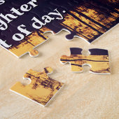 Puzzle Proverbes 4:18 Sentier de la Bible vertueuse Verse (Côté)