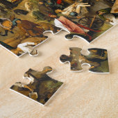 Puzzle Proverbes néerlandais par Pieter Bruegel l'aîné (Côté)