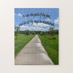 Puzzle Proverbs 4:26