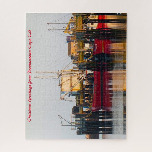 Puzzle Provincetown Cape Cod. (Vertical)