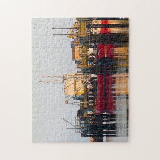 Puzzle Provincetown Cape Cod. (Vertical)