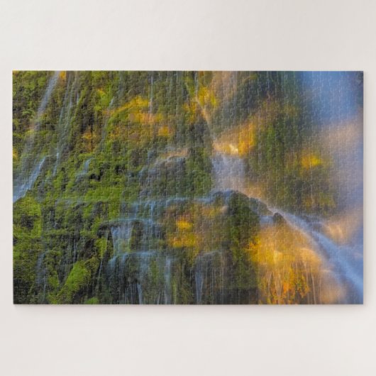 Puzzle Proxy Falls Three Sisters Wilderness Oregon (Horizontal)