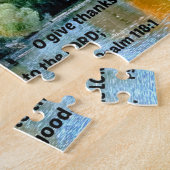 Puzzle Psaume 118:1 O Remerciez l'Éternel pour Il est (Côté)