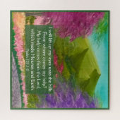 Puzzle Psaume 121:1-2 (Horizontal)