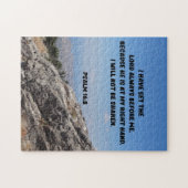 Puzzle Psaume 16 Verse Bible Je Ne Serai Pas Réveillé (Horizontal)