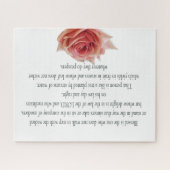 Puzzle Psaume 1 Ecriture Art - Bienheureux et Juste (Horizontal)