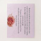 Puzzle Psaume 1 Écriture Art Chemin des justes (Vertical)