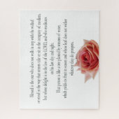 Puzzle Psaume 1, Law day and Night, Streams of Waters, (Vertical)