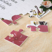 Puzzle Psaume 23, Cadre Fleur 110 pièces - Difficile (Côté)