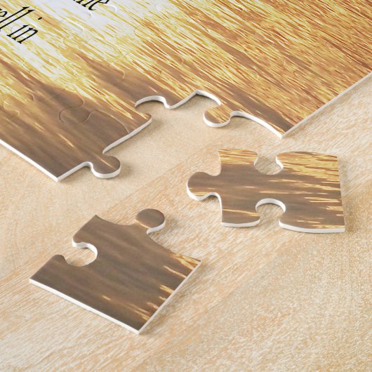 Puzzle Psaume 23, Coucher de soleil sur eaux fixes 252 pc (Côté)