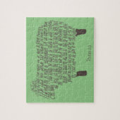 Puzzle Psaume 23 Verse de la Bible (Vertical)