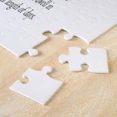 Puzzle Psaume 23, Vert floral, pièces surdimensionnées -  (Côté)