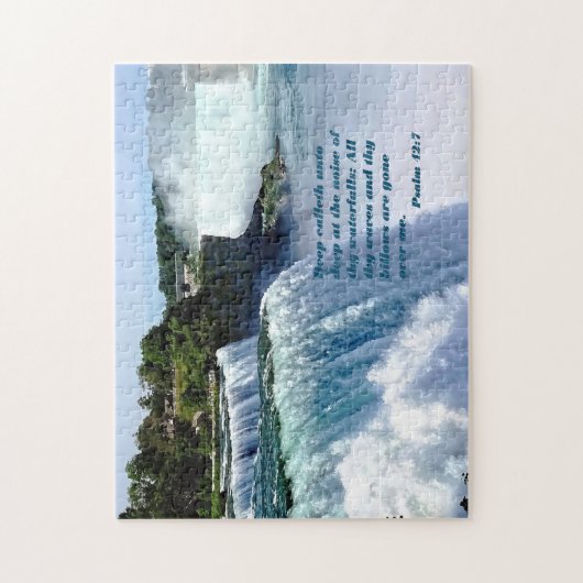 Puzzle Psaume 42:7 (Vertical)