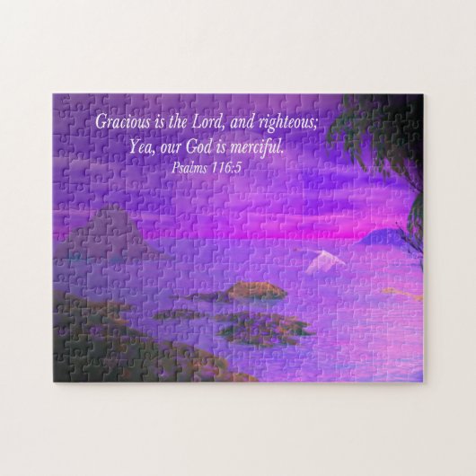 Puzzle Psaumes 116:5 (Horizontal)