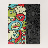 Puzzle Psychedelic Patterns (Vertical)