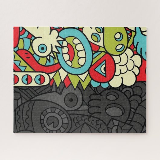 Puzzle Psychedelic Patterns (Horizontal)