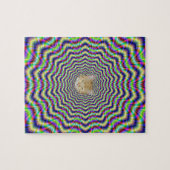 Puzzle Psychedelic Web Star Legpuzzel (Horizontaal)