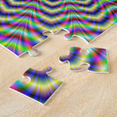 Puzzle Psychedelic Web Star Legpuzzel (Zijkant)