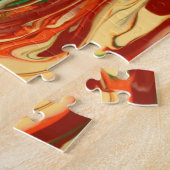 Puzzle psychédélique coloré (Côté)