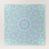 Puzzle Psychédélique couleur Ornate Hippie Mandala (Horizontal)