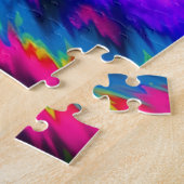Puzzle Psychedelique de Minuit Magenta (Côté)