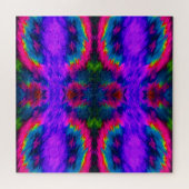 Puzzle Psychedelique de Minuit Magenta (Horizontal)