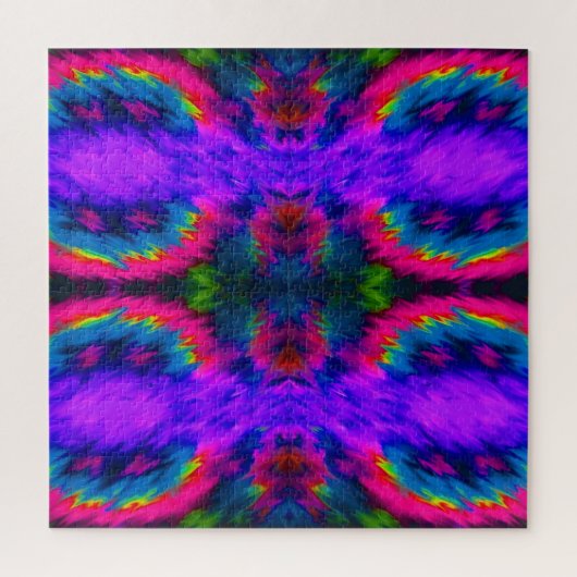 Puzzle Psychedelique de Minuit Magenta (Vertical)