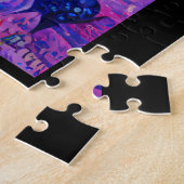 Puzzle Psychédélique multicouches rêve imaginaire coloré (Côté)