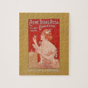 Puzzle Publicité de beauté vintage